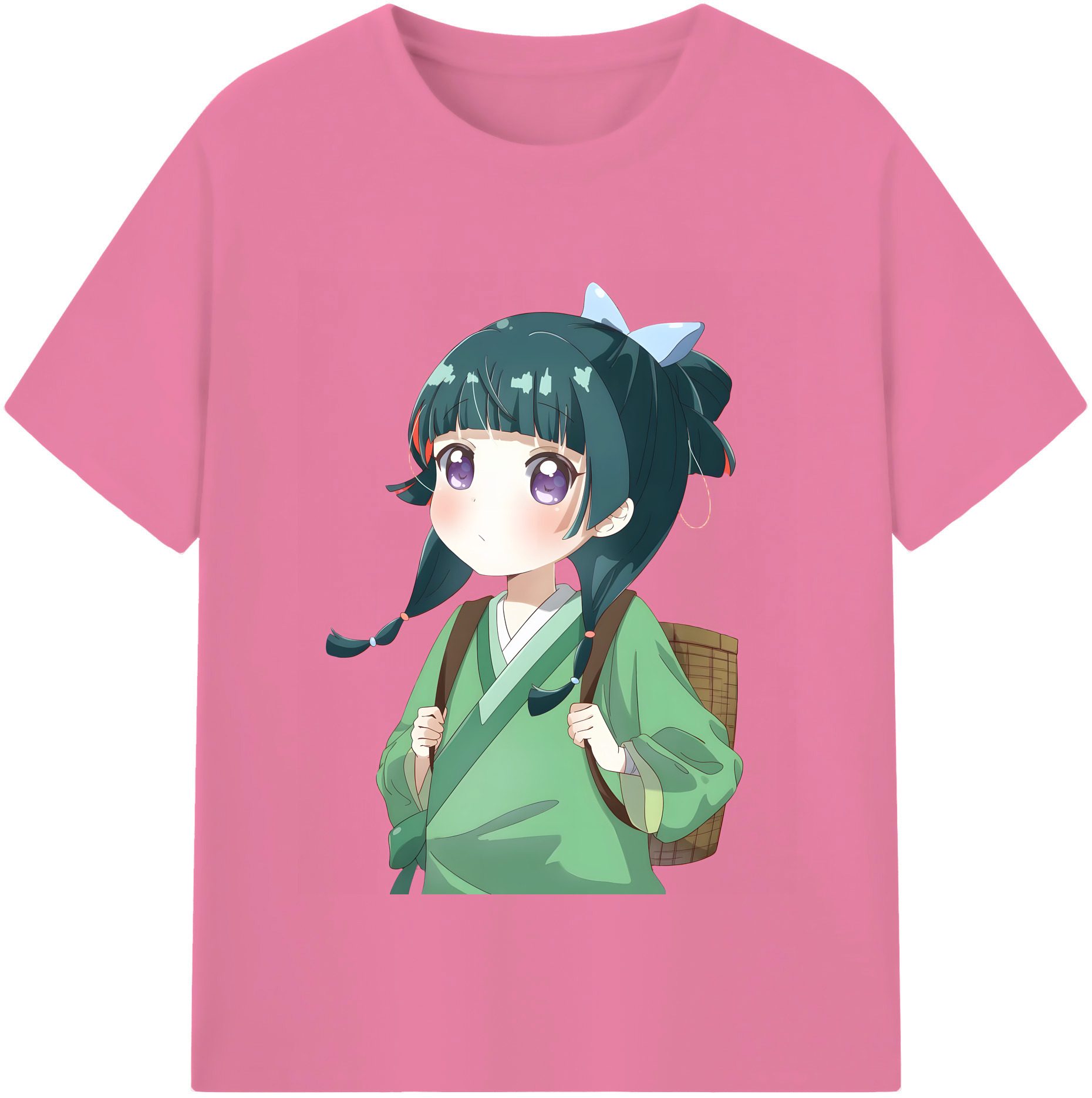 （画像用） 薬屋のひとりごと The Apothecary Diaries 綿100％半袖Tシャツ（フロントプリント）